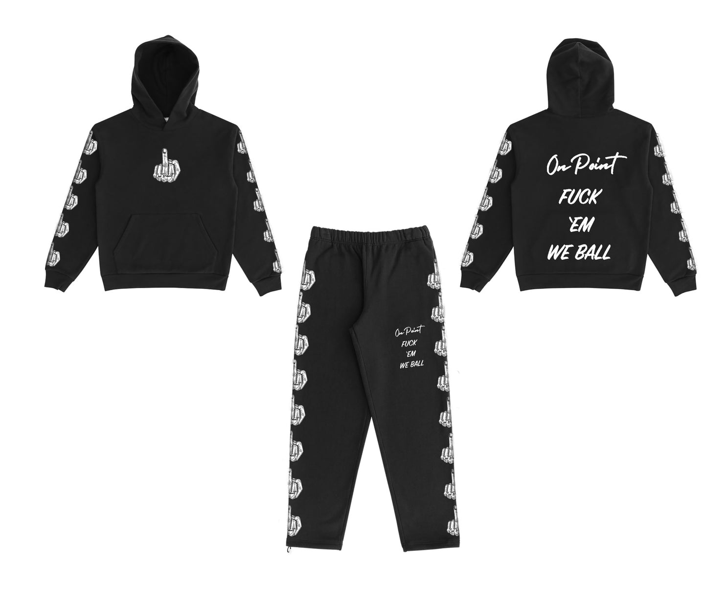 We Ball Blackout Sweatsuit